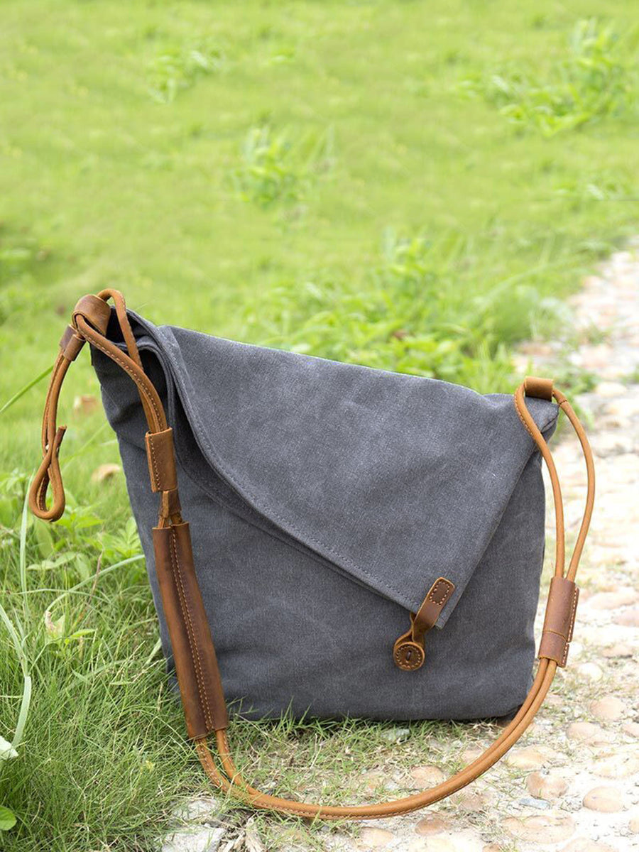 Sac à bandoulière décontracté style messager pour femme – Idéal quotidien et voyage
