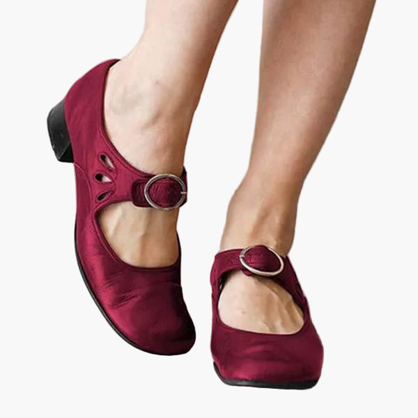 Chaussures à bride femme style rétro confort quotidien élégantes