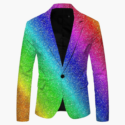 Veste Blazer Dégradée Élégante pour Homme - Style Moderne et Tendance