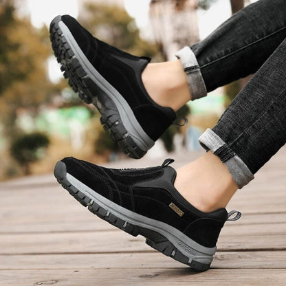 Ortopediska slip-on skor för män – mångsidig outdoor-stil med halkskydd