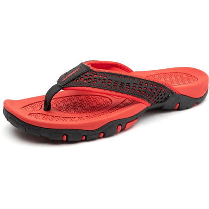 Tongs de sport homme avec soutien de la voûte plantaire – Sandales confort pour marche, plage et activités extérieures