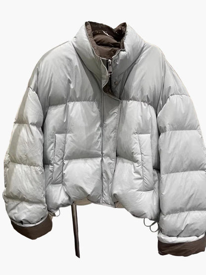 Chaqueta acolchada casual para mujer estilo urbano invierno