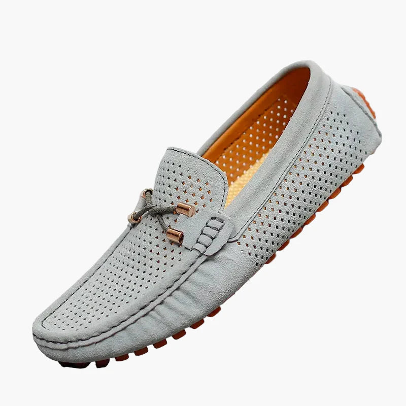 Elegante slip-on loafers for menn i casual chic stil