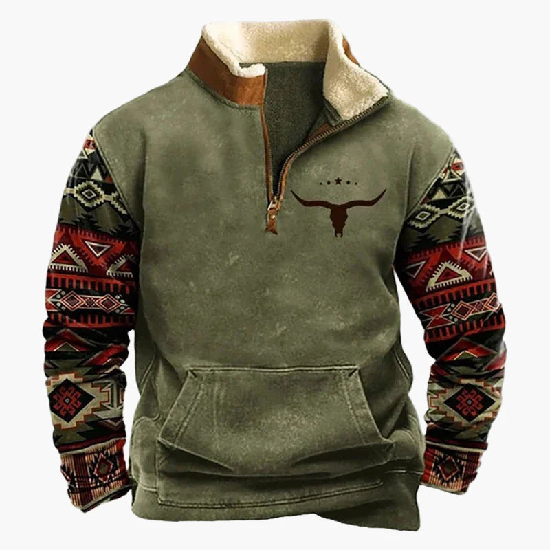Sweat-shirt style western pour homme - Mode décontractée Wild West