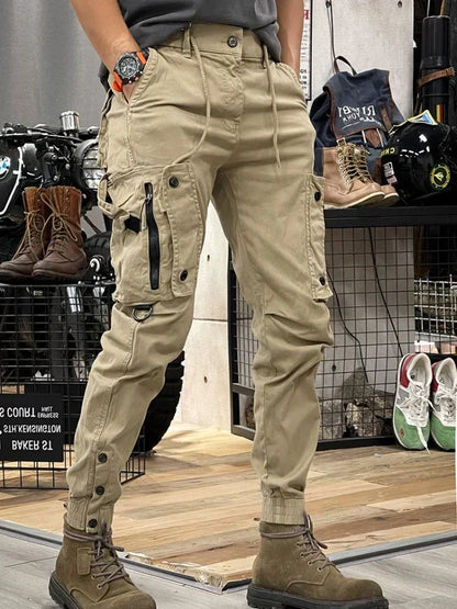 Allan – Slim Cargo-Hose mit vielen Taschen für Herren