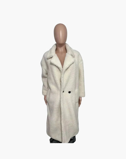 Manteau d'hiver style surdimensionné pour femmes - Élégance urbaine et confort chaleureux