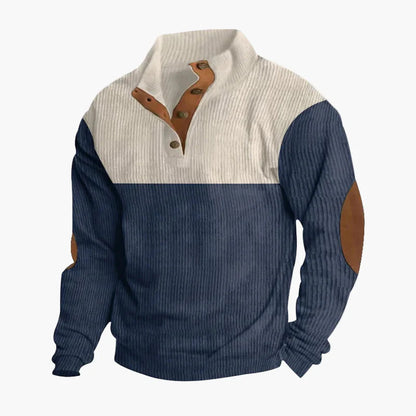 Casual button-up sweater for men – Stylish and comfortable urban fashion