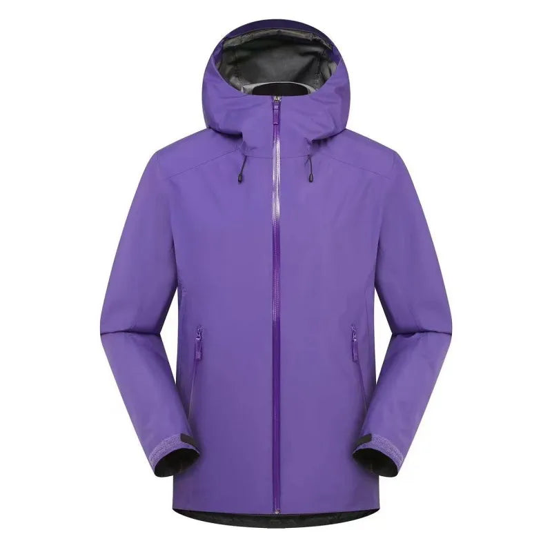 Veste imperméable à capuche Homme/Femme – Plusieurs couleurs disponibles