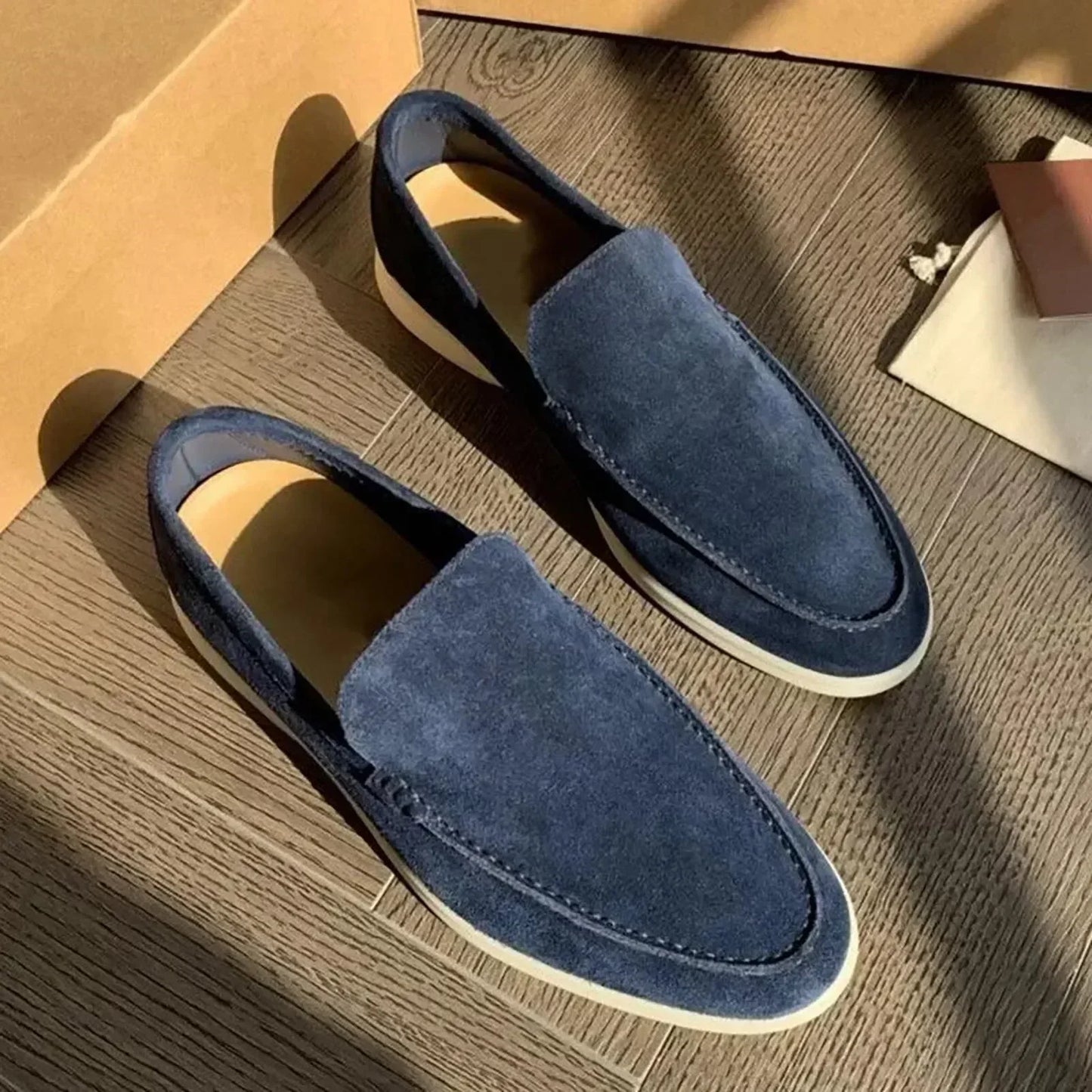 Mocassins Décontractés pour Homme Style Élégant Loafer Confort Quotidien