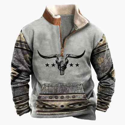 Sweat-shirt style western pour homme - Mode décontractée Wild West