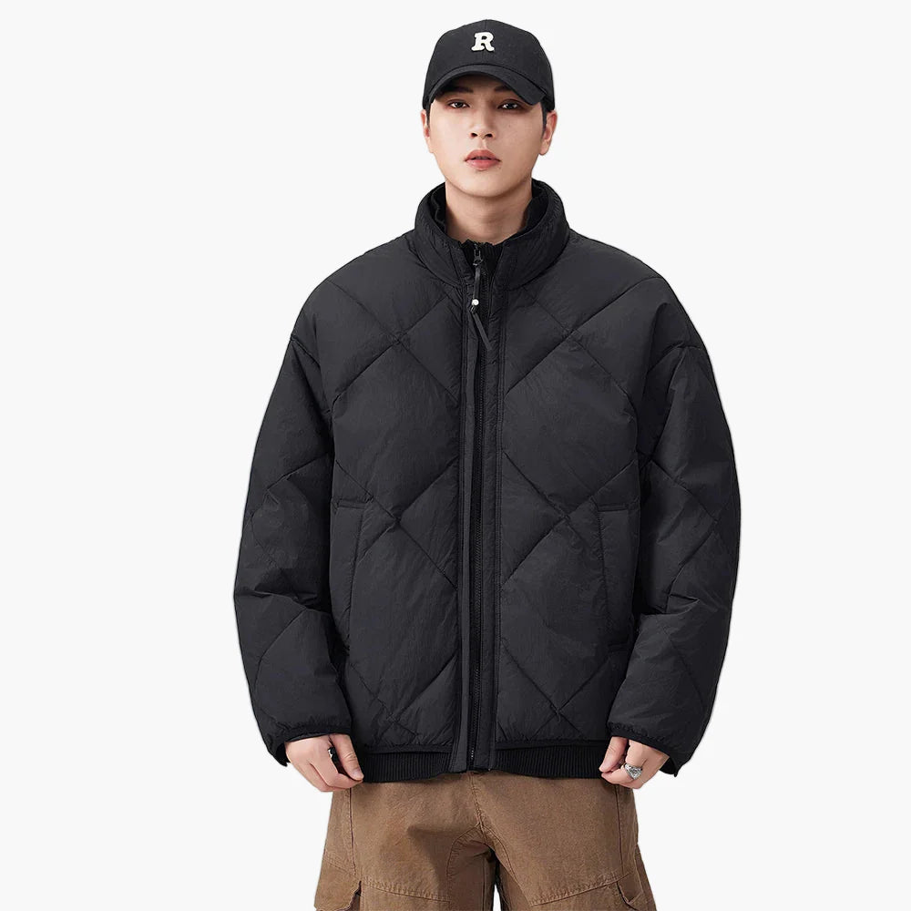 Chaqueta acolchada casual para hombre – Estilo urbano y comodidad diaria