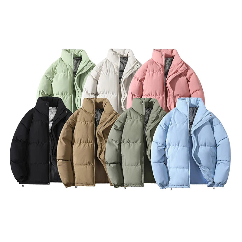 Piumino Unisex Stile Urbano per Inverno – Giacca Imbottita Calda e Moderna