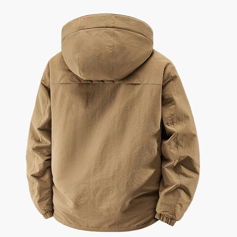 Men's Urban Style Hiking Jacket with Hood – Ideal for Outdoor and Daily Activities