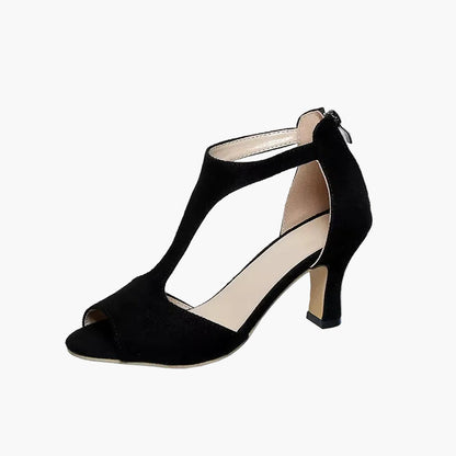 Dames pumps met middelhoog hakje, elegante avondstijl