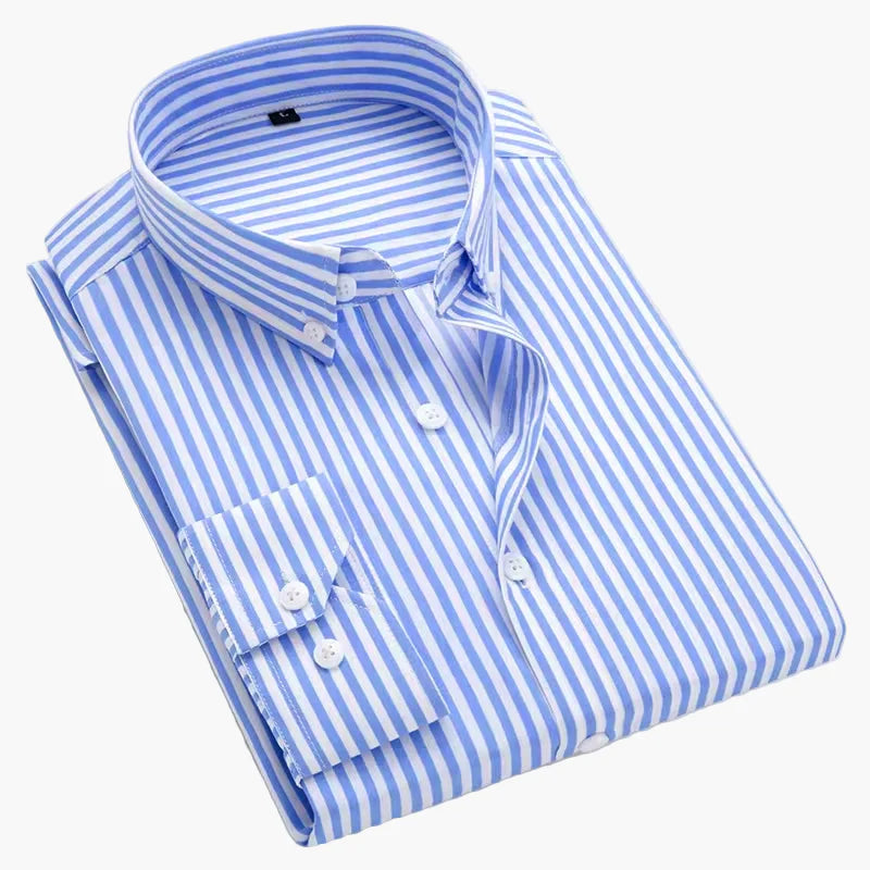 Elegantes Herrenhemd mit Streifen – Klassischer und vielseitiger Stil