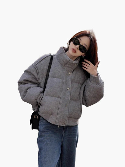 Chaqueta acolchada de estilo casual para mujer – Ideal para otoño e invierno