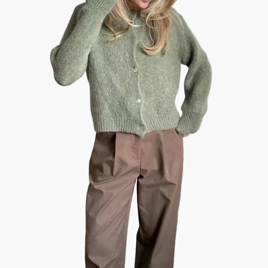 Løs og afslappet damecardigan – Urban chic og behagelig stil