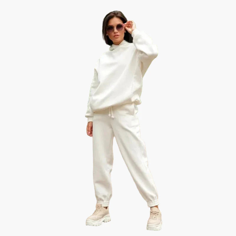 Oversized joggingset för kvinnor i avslappnad urban stil