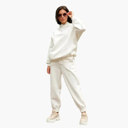 Oversized joggingset för kvinnor i avslappnad urban stil