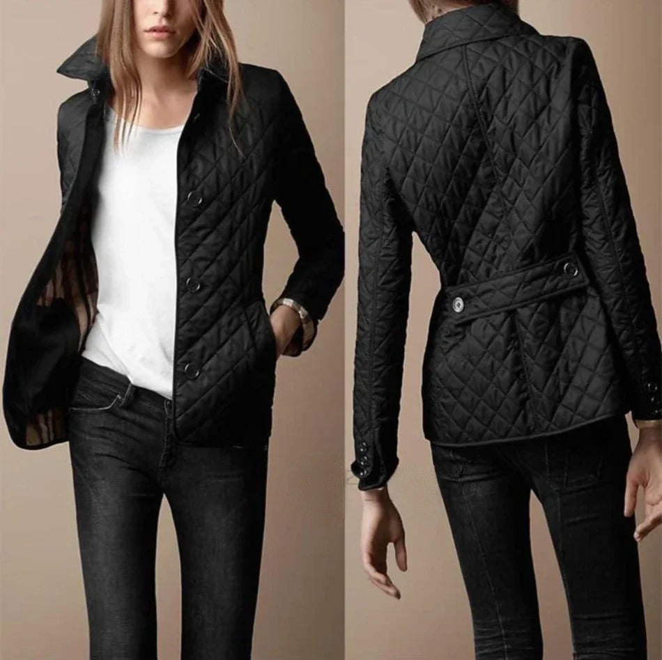 Chaqueta acolchada para mujer elegante y ligera para todas las estaciones
