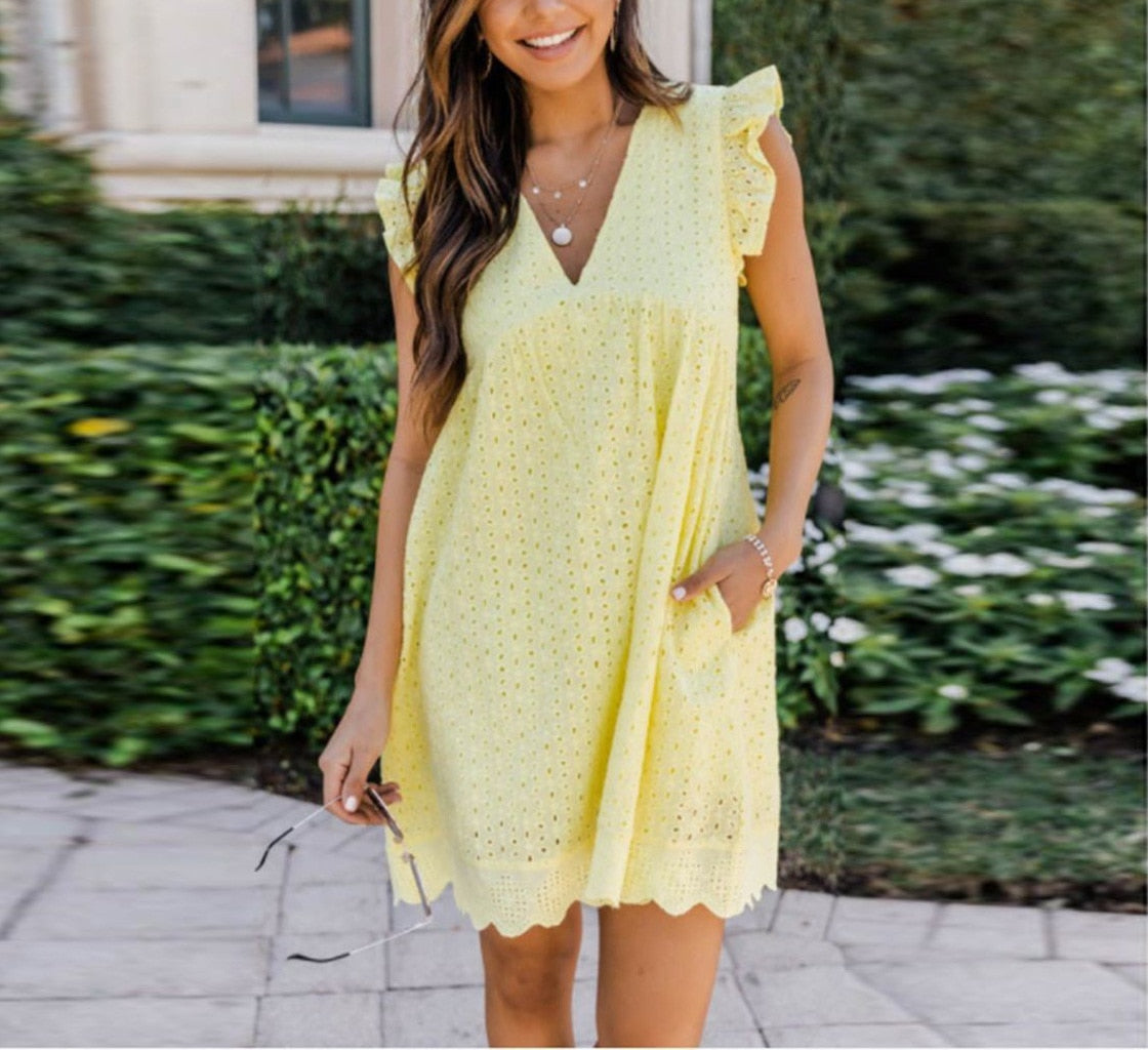 Éléonore™ - Summer Dress with Side Pocket