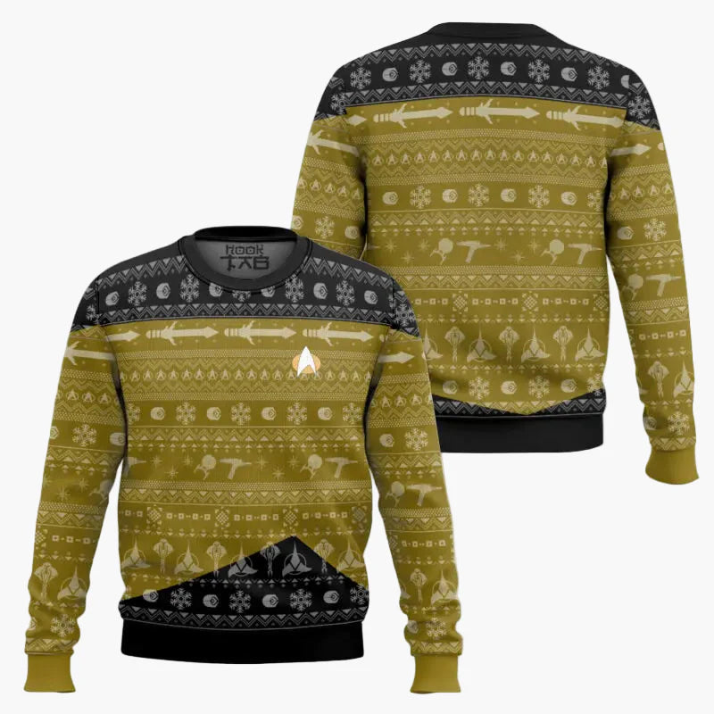 Sweat-shirt Geek Unisexe Style Noël Inspiré Science-Fiction – Idée Cadeau Originale
