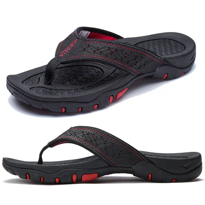 Tongs de sport homme avec soutien de la voûte plantaire – Sandales confort pour marche, plage et activités extérieures