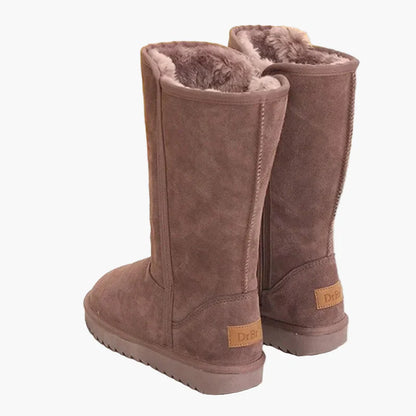 Bottes d'hiver hautes pour femme style décontracté urbain