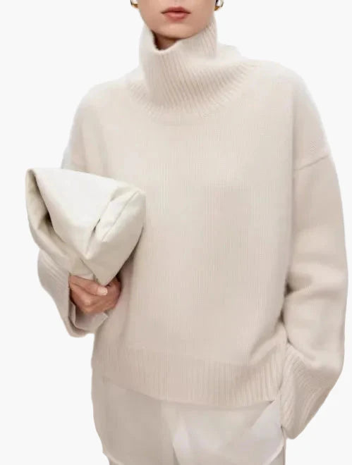 Losvallende coltrui voor dames, moderne en comfortabele stijl voor herfst en winter