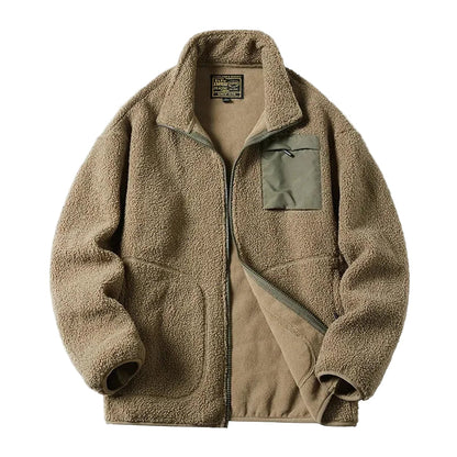 Veste Polaire Décontractée Unisexe Style Urbain pour Hommes et Femmes