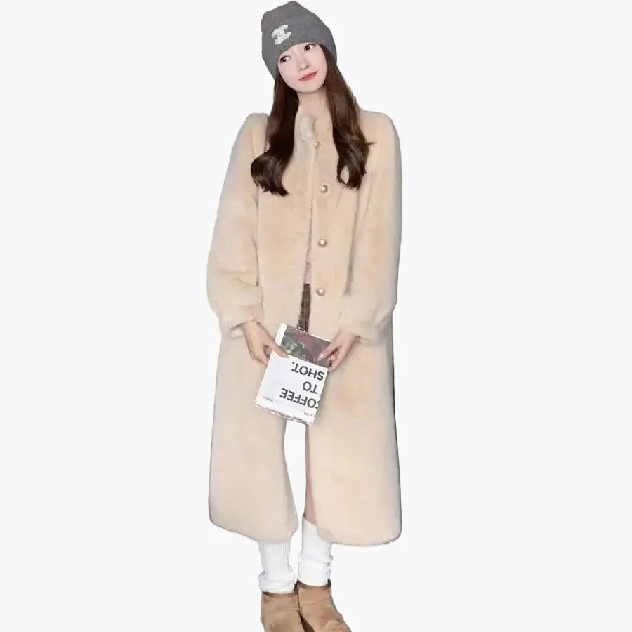 Elegante Dames Winterjas Klassieke Stijl voor Uitgaan en Dagelijks Gebruik