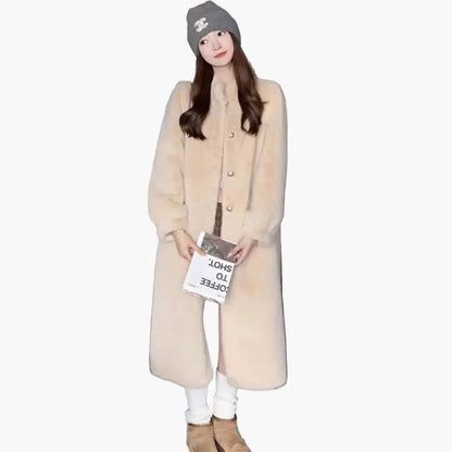 Elegante Dames Winterjas Klassieke Stijl voor Uitgaan en Dagelijks Gebruik