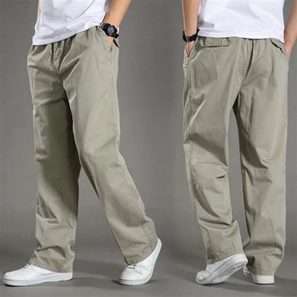 Pantalon Décontracté Homme Style Urbain Large Pour l'Été