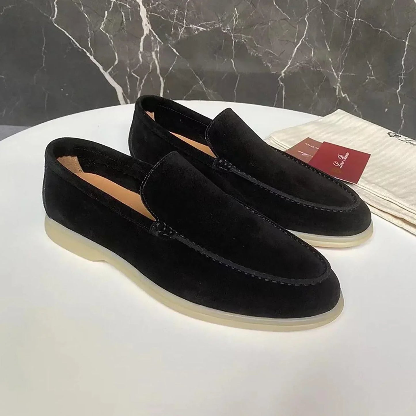 Mocassins Décontractés pour Homme Style Élégant Loafer Confort Quotidien