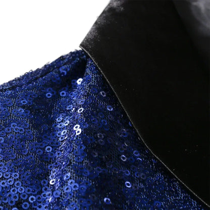 Elliott – Blazer Homme avec Paillettes pour Fête et Scène