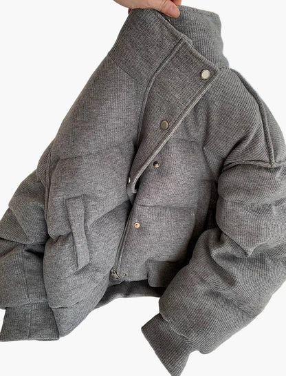 Chaqueta acolchada de estilo casual para mujer – Ideal para otoño e invierno