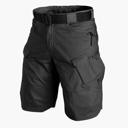 Shorts Tactiques Imperméables Homme Style Militaire Multi-Poches pour Randonnée et Activités Extérieures