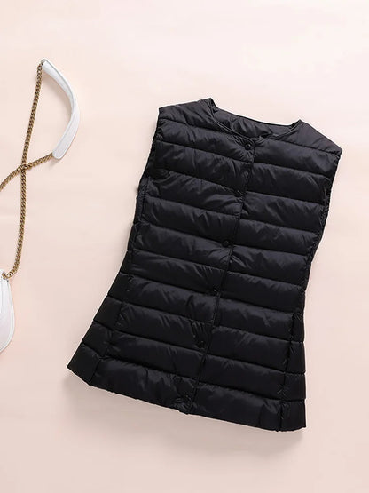 Kim – Gilet Ultraléger en Duvet pour Femme