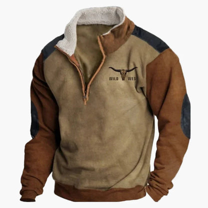 Sweat-shirt style western pour homme - Mode décontractée Wild West