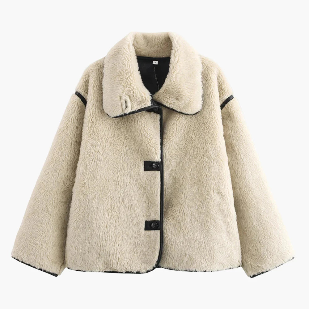Chaqueta de invierno para mujer estilo casual chic para tiempo frío