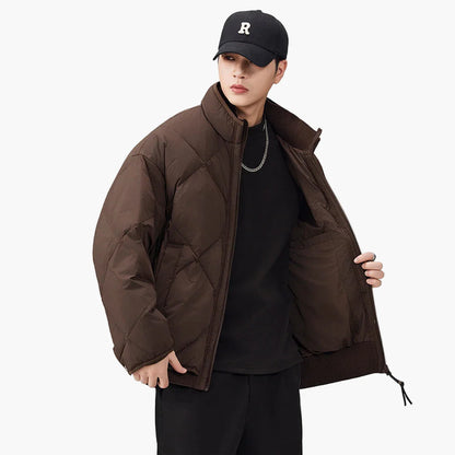 Chaqueta acolchada casual para hombre – Estilo urbano y comodidad diaria