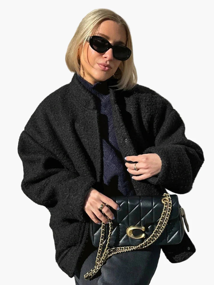 Chaqueta de mujer casual estilo oversize para un look urbano a la moda