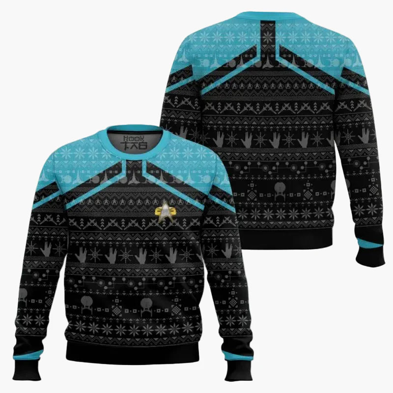 Sweat-shirt Geek Unisexe Style Noël Inspiré Science-Fiction – Idée Cadeau Originale