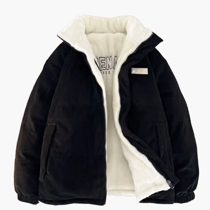 Unisex winter jacket urban style, loose fit, daily and trendy use