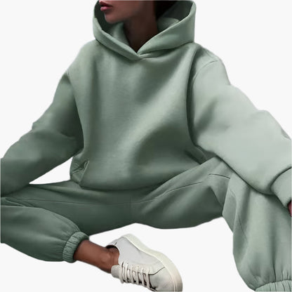 Conjunto de Chándal Casual para Mujer - Sudadera Oversize y Pantalón de Jogging Cómodo para Casa y Ocio