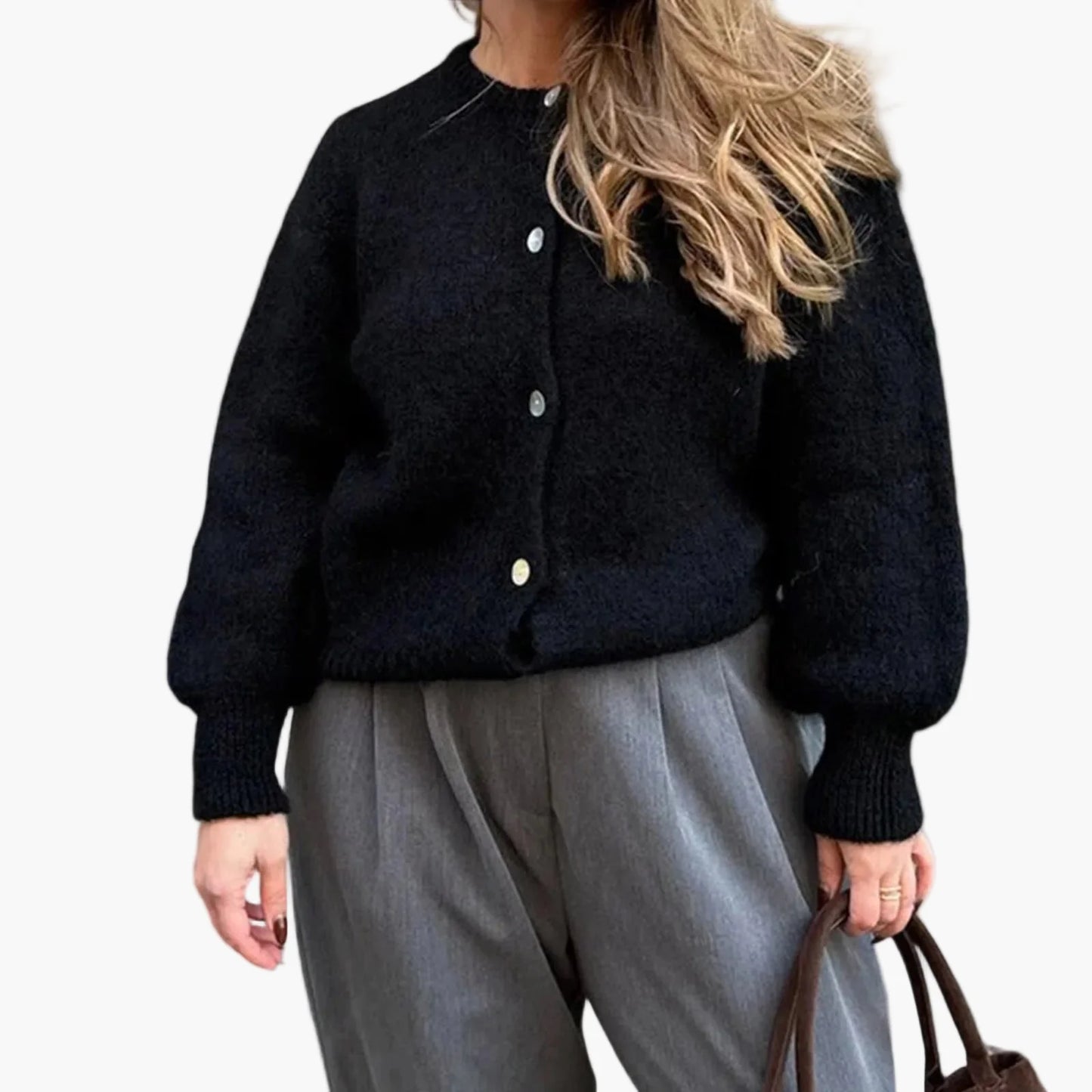 Løs og afslappet damecardigan – Urban chic og behagelig stil