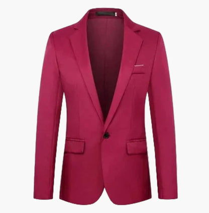 Elegante Herrenanzugsjacke in Slim-Fit für Geschäftliches und formelle Anlässe