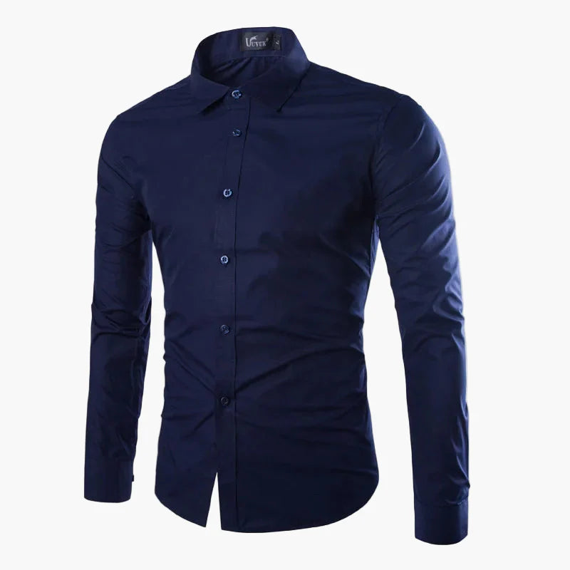 Elegantes Herrenhemd Slim Fit mit langen Ärmeln für Business und Freizeit