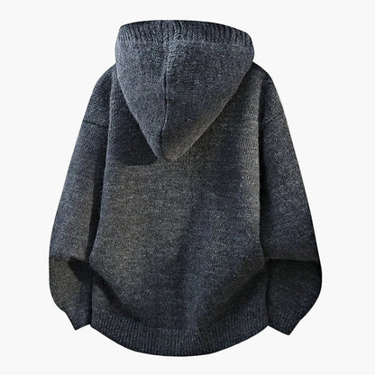 Herenvest met capuchon in casual stijl voor herfst en winter
