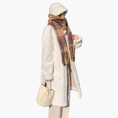 Elegante Dames Winterjas Klassieke Stijl voor Uitgaan en Dagelijks Gebruik